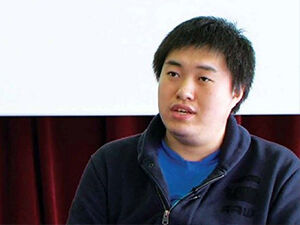 Chinese male student